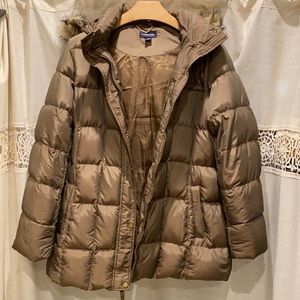 Land’s End Insulated Winter Puffer Coat With Hood